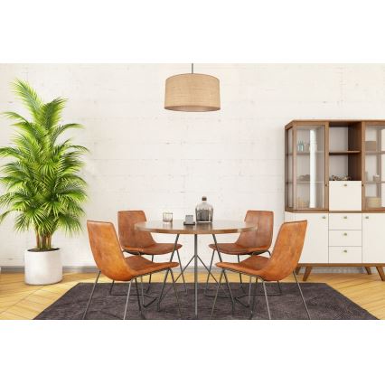 Candelabro suspenso IRMA 1xE27/60W/230V diâmetro 40 cm