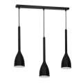 Candelabro suspenso ISTAPPAR 3xE27/60W/230V preto