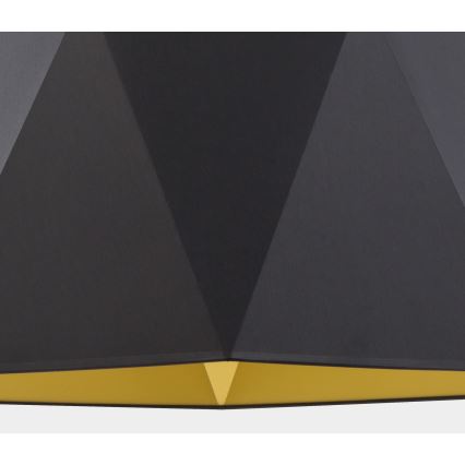 Candelabro suspenso IVO 1xE27/25W/230V preto/dourado