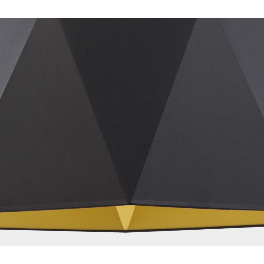 Candelabro suspenso IVO 1xE27/25W/230V preto/dourado