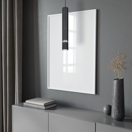 Candelabro suspenso JOKER 1xGU10/25W/230V preto/cromado mate