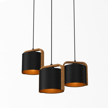 Candelabro suspenso JONKO 3xE27/60W/230V