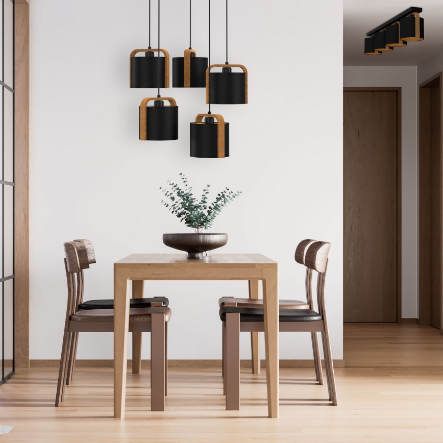 Candelabro suspenso JONKO 5xE27/60W/230V