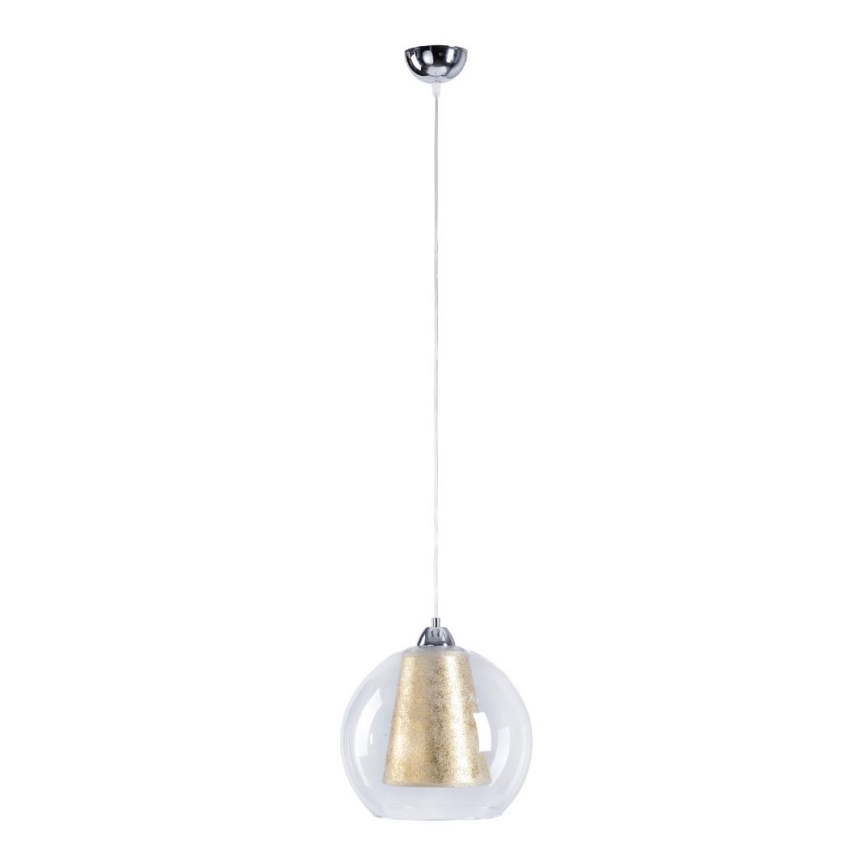 Candelabro suspenso KULANA 1xE27/60W/230V dourado
