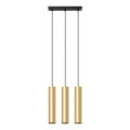 Candelabro suspenso LAGOS 3xGU10/10W/230V dourada