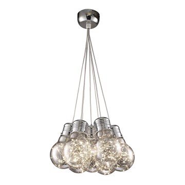 Candelabro suspenso LED BULBS LED/30W/230V cromado brilhante