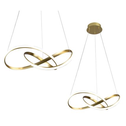 Candelabro suspenso LED CAPPIO LED/36W/230V dourado