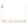 Candelabro suspenso LED CARO LED/42W/230V dourada