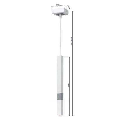 Candelabro suspenso LED CASTRO 1xG9/7W/230V