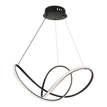 Candelabro suspenso LED com regulação LED/50W/230V 3000K preto