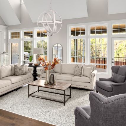 Candelabro suspenso LED COPERNICUS 1xLED/260W/230V branco