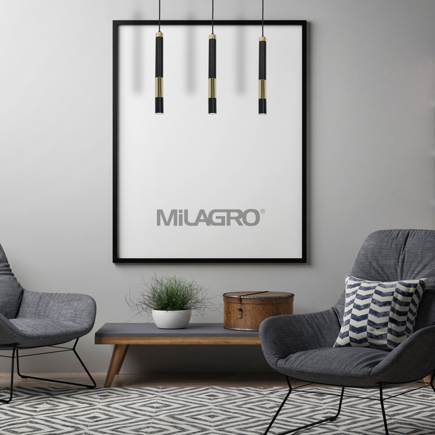 Candelabro suspenso LED DALLAS 3xGU10/3W/230V