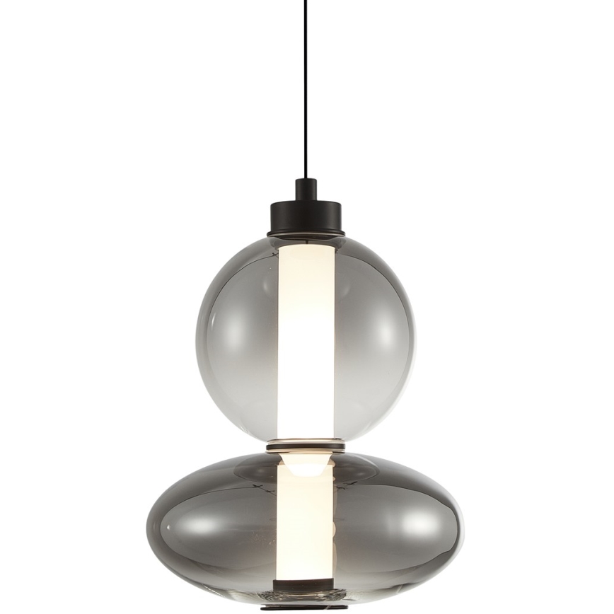 Candelabro suspenso LED DAPHNE LED/12W/230V cinzento