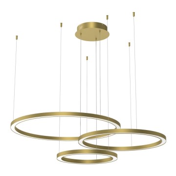 Candelabro suspenso LED GALAXIA LED/85W/230V dourada