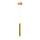 Candelabro suspenso LED GOLDIE 1xLED/5W/230V dourado