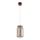 Candelabro suspenso LED JAR LED/5W/230V cobre/madeira