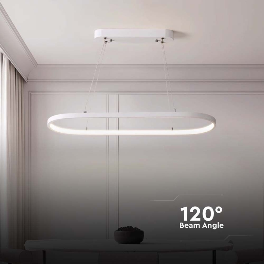 Candelabro suspenso LED LED/24W/230V 4000K branco