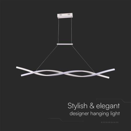 Candelabro suspenso LED LED/30W/230V 4000K branco