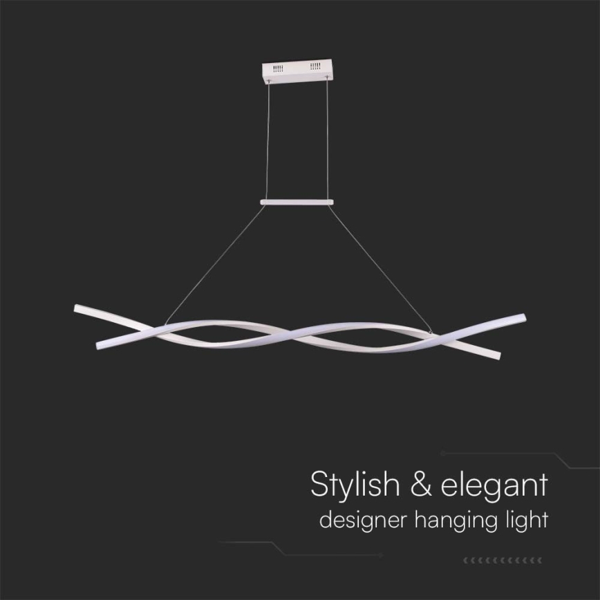 Candelabro suspenso LED LED/30W/230V 4000K branco