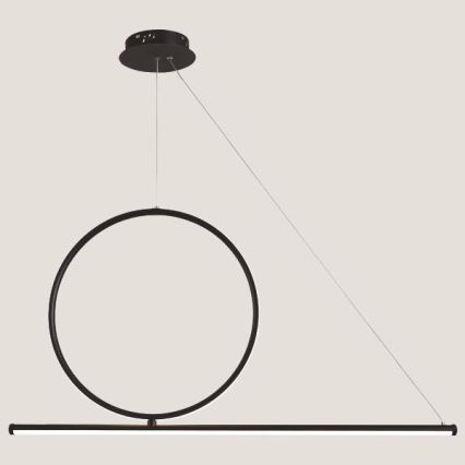 Candelabro suspenso LED LED/32W/230V 3000K preto