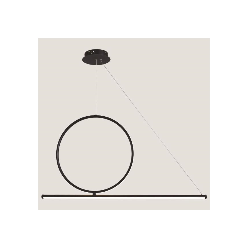 Candelabro suspenso LED LED/32W/230V 3000K preto