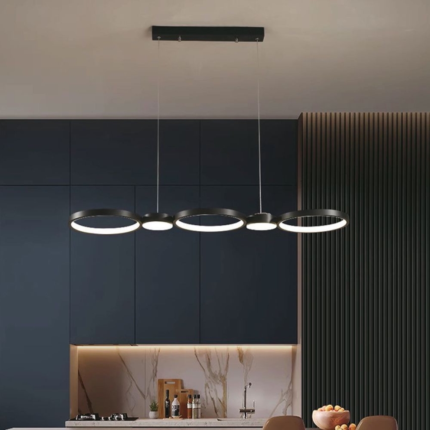 Candelabro suspenso LED LED/38W/230V 3000K preto