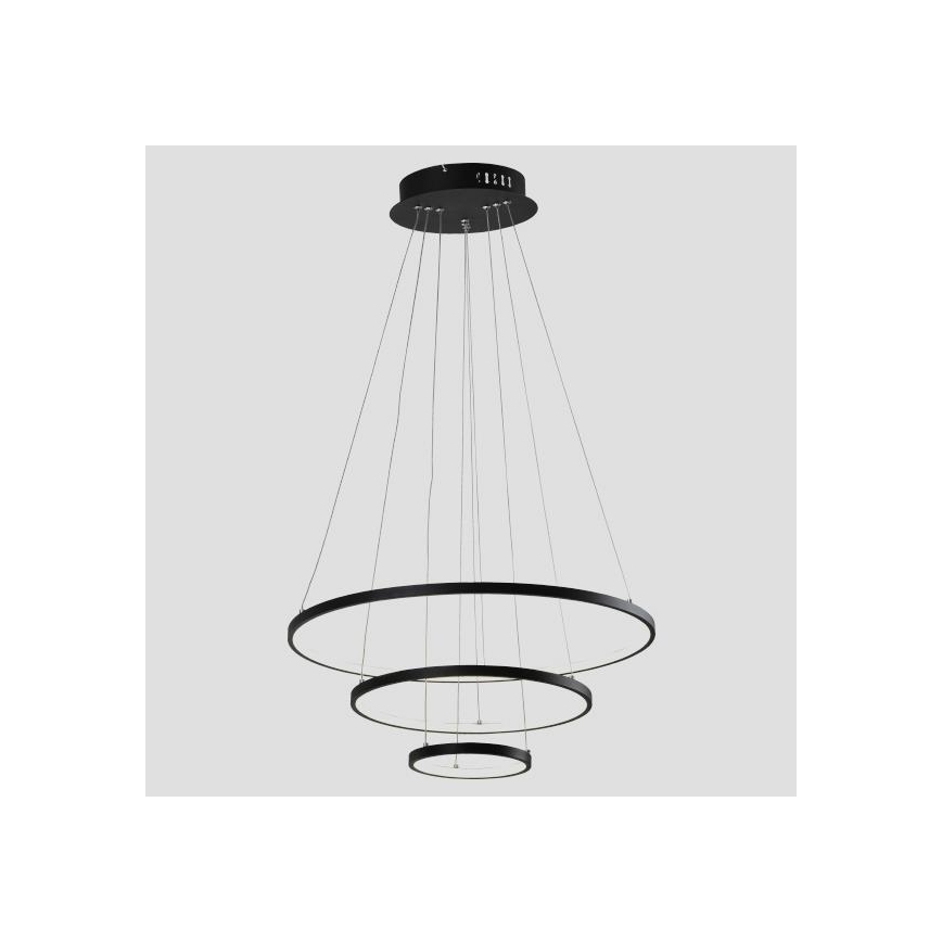 Candelabro suspenso LED LED/42W/230V 3000K preto