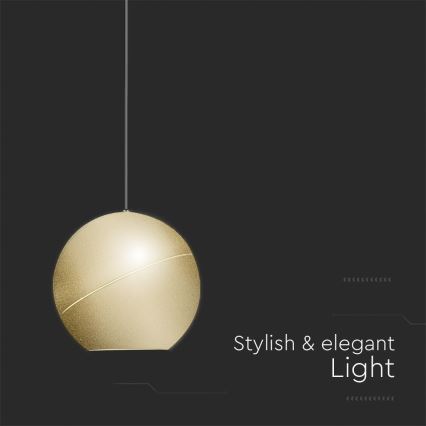 Candelabro suspenso LED LED/8,5W/230V 3000K cinzento