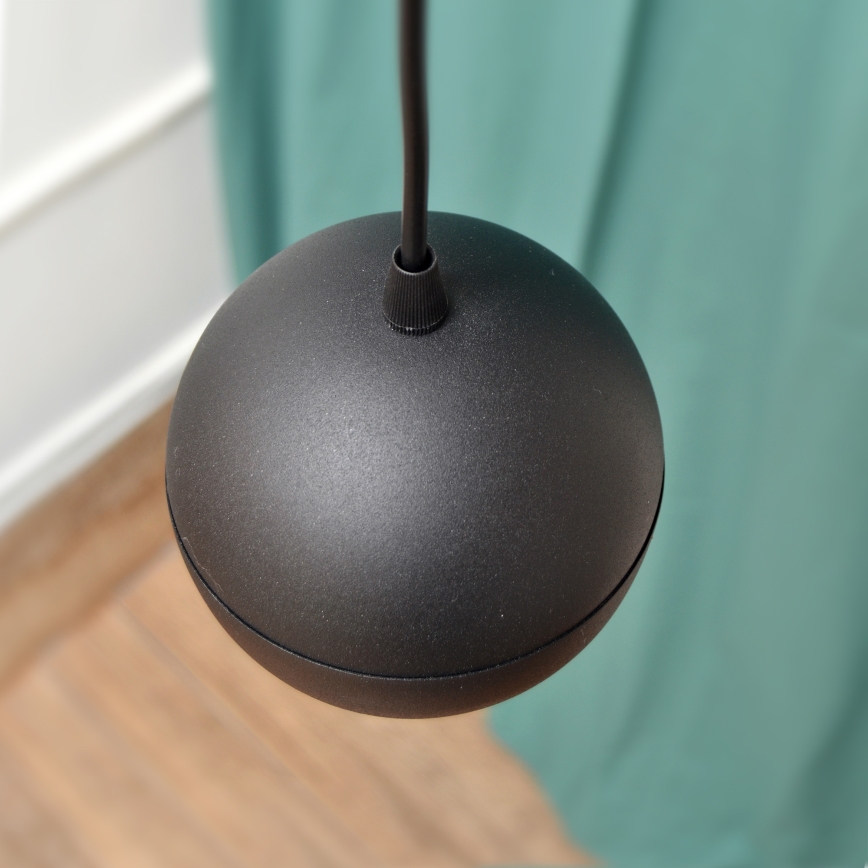 Candelabro suspenso LED MIDWAY 4xGU10/4,8W/230V preto