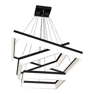 Candelabro suspenso LED NERO 3xLED/140W/230V