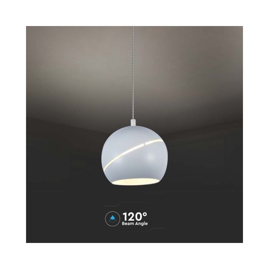 Candelabro suspenso LED táctil LED/8,5W/230V 3000K branco