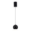 Candelabro suspenso LED táctil LED/8,5W/230V 3000K preto