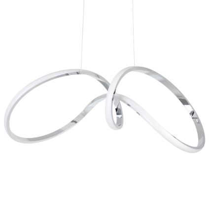 Candelabro suspenso LED TESORO LED/48W/230V cromado brilhante