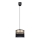Candelabro suspenso LIMA 1xE27/60W/230V dourado/preto