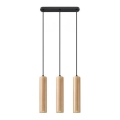 Candelabro suspenso LINO 3xGU10/40W/230V faia