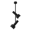 Candelabro suspenso LINTERNA 2xGX53/12W/230V preto
