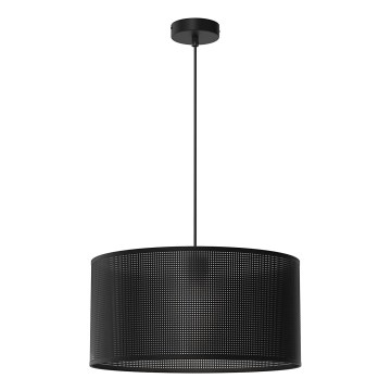 Candelabro suspenso LOFT SHADE 1xE27/60W/230V diâmetro 40 cm preto