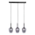 Candelabro suspenso LUGANO 3xE14/40W/230V cinzento