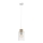 Candelabro suspenso MADERA 1xE27/60W/230V branco/madeira