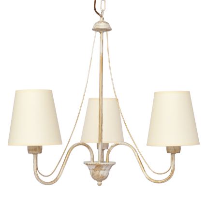 Candelabro suspenso MALBO 3xE27/15W/230V bege
