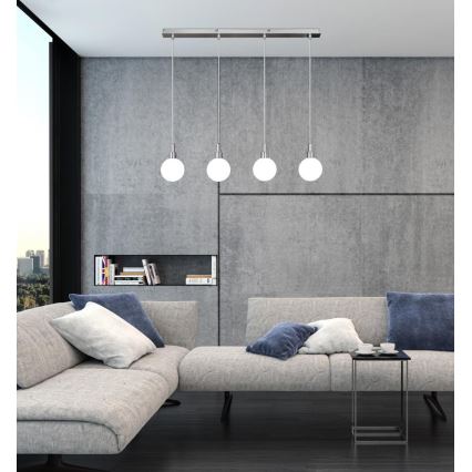 Candelabro suspenso MALDUS 4xG9/40W/230V