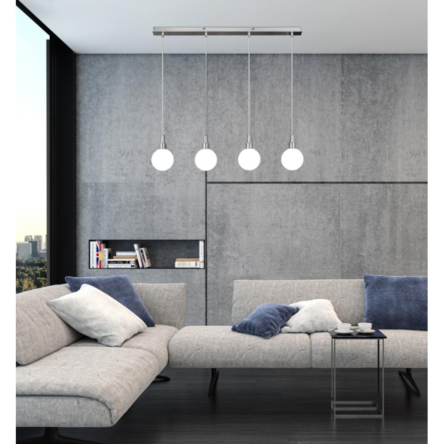 Candelabro suspenso MALDUS 4xG9/40W/230V