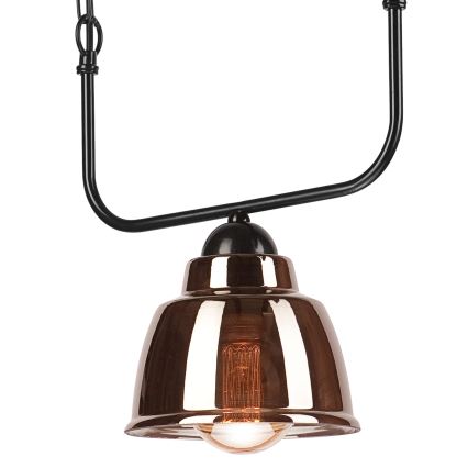 Candelabro suspenso MARIO 1xE27/60W/230V latão