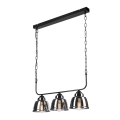 Candelabro suspenso MARIO 3xE27/60W/230V cromado