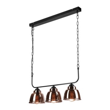 Candelabro suspenso MARIO 3xE27/60W/230V latão