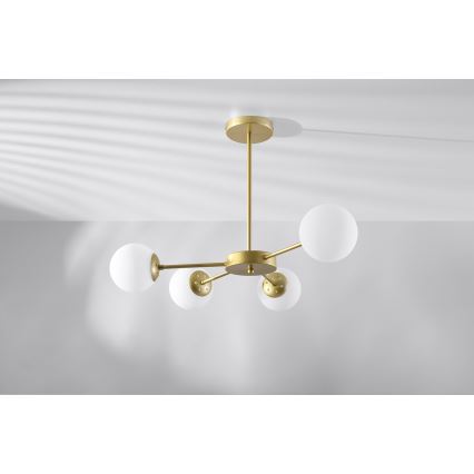 Candelabro suspenso MATI 4xG9/20W/230V dourado