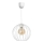Candelabro suspenso MERCURE 1xE27/15W/230V branco