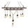 Candelabro suspenso MERDIVEN 12xE27/40W/230V