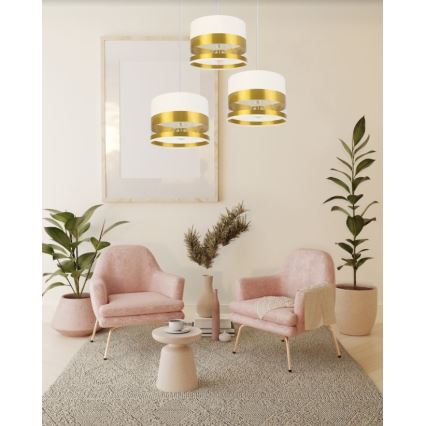 Candelabro suspenso MILO 3xE27/60W/230V dourado