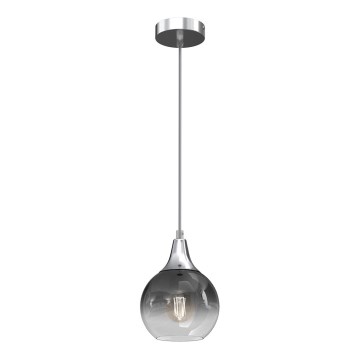 Candelabro suspenso MONTE 1xE27/60W/230V d. 15 cm cromado mate